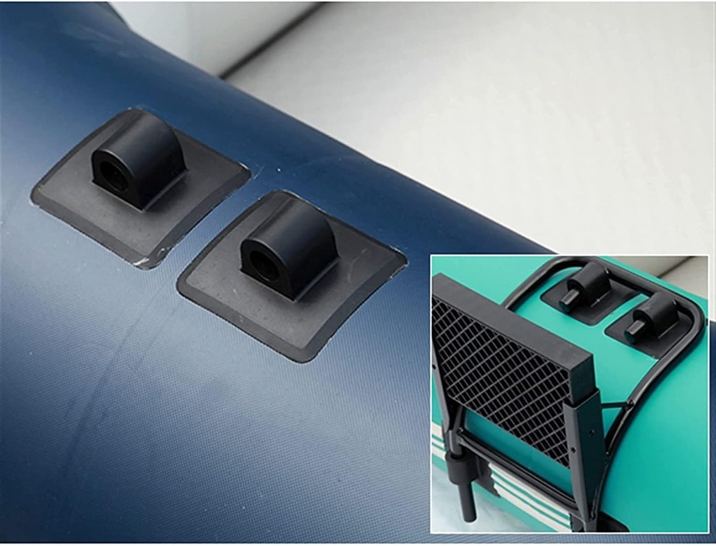 2,3 M Aufblasbares Boot Gummiboot, Floß Aufblasbares Kajak, Fischerboot Kajak Hovercraft Wassersport