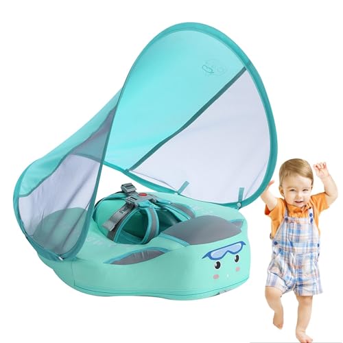 Uhngw Baby Schwimmring Mit Sonnendach | Schwimmreifen Für Kleinkinder
