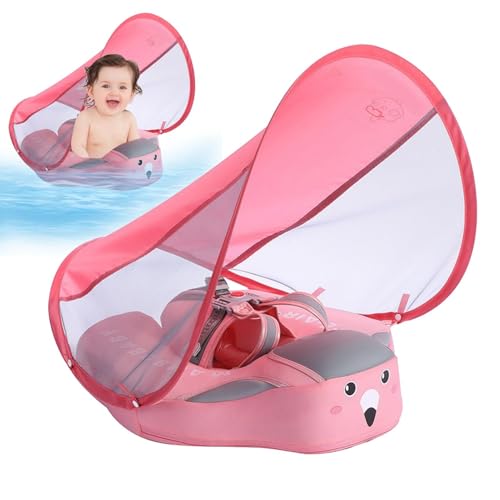 Baby Schwimmhilfe Mit Sonnenschutz | Schwimmring Für Kleinkinder Mit Sonnendach