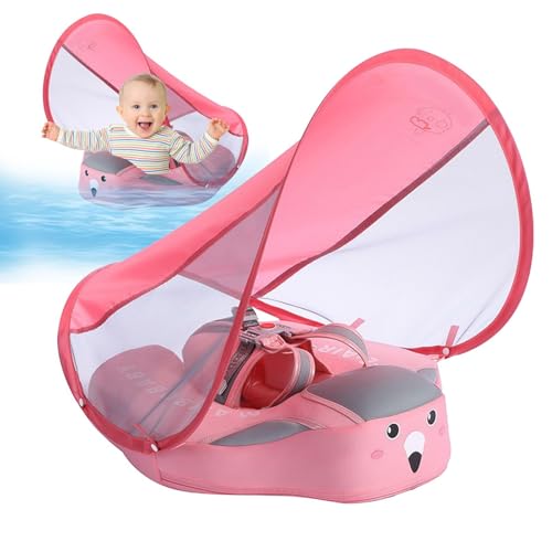 Baby Schwimmhilfe Mit Sonnenschutz | Schwimmring Für Kleinkinder Mit Sonnendach